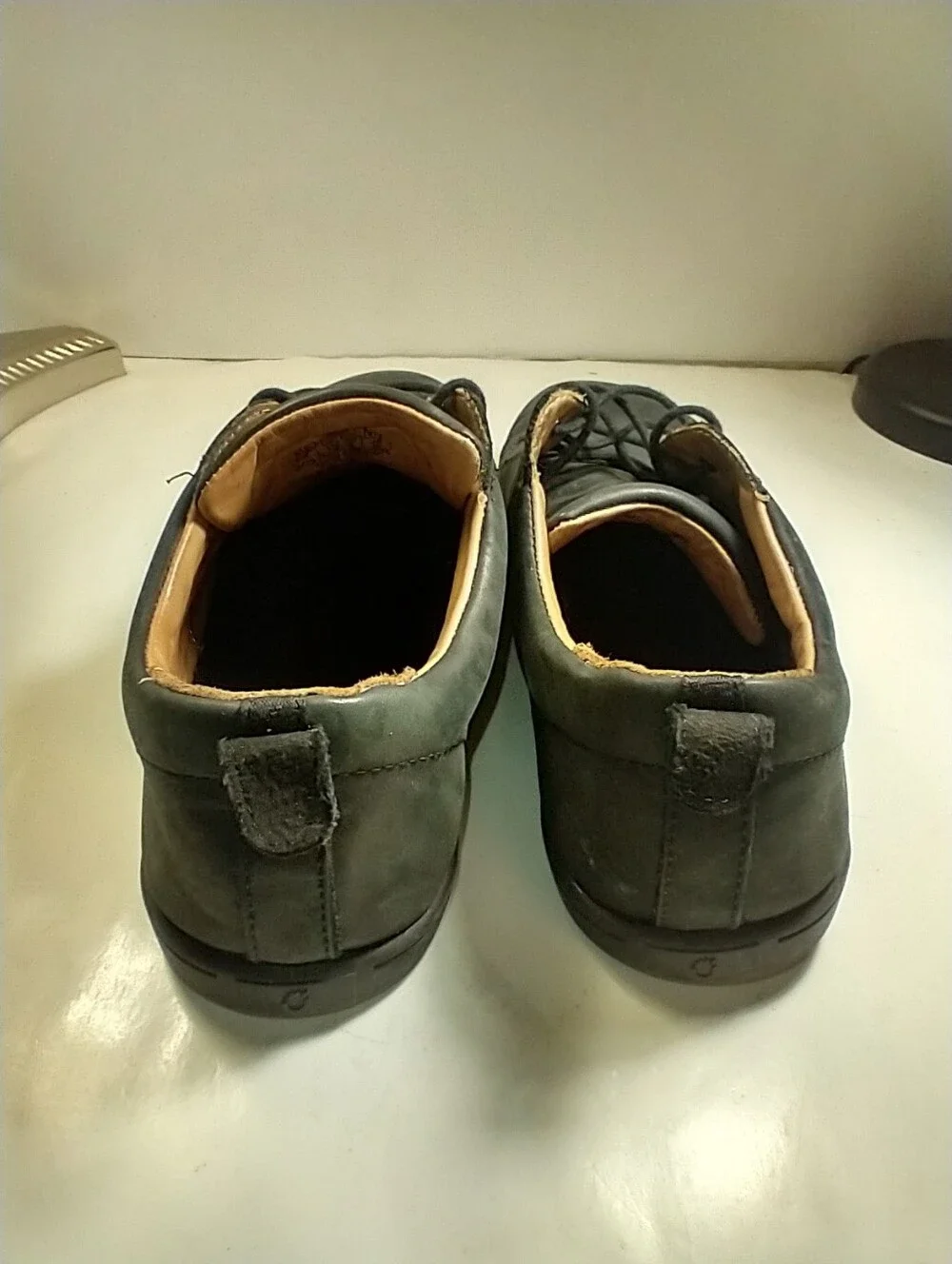 Xero Glenn Dress Black Leather Barefoot Casual Shoes Men's sz 12.